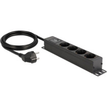 4-way power strip, 1U — Buy in Cyprus with Fast Delivery