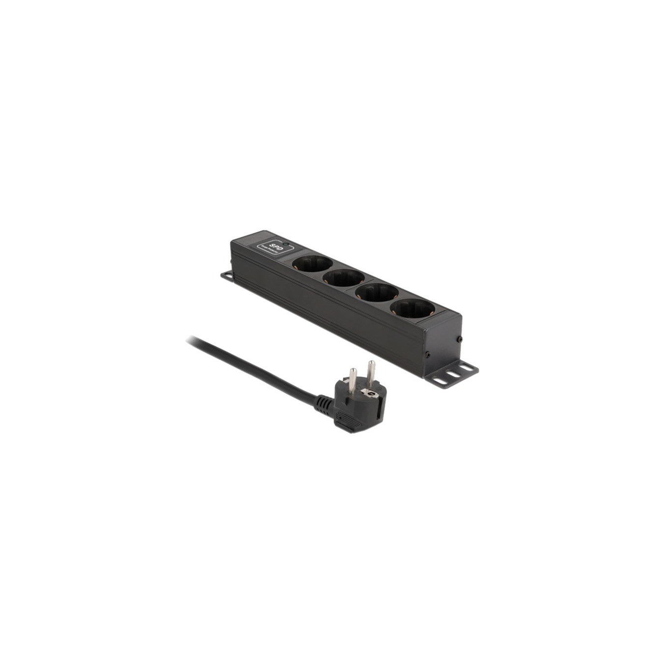 4-way power strip, 1U — Buy in Cyprus with Fast Delivery