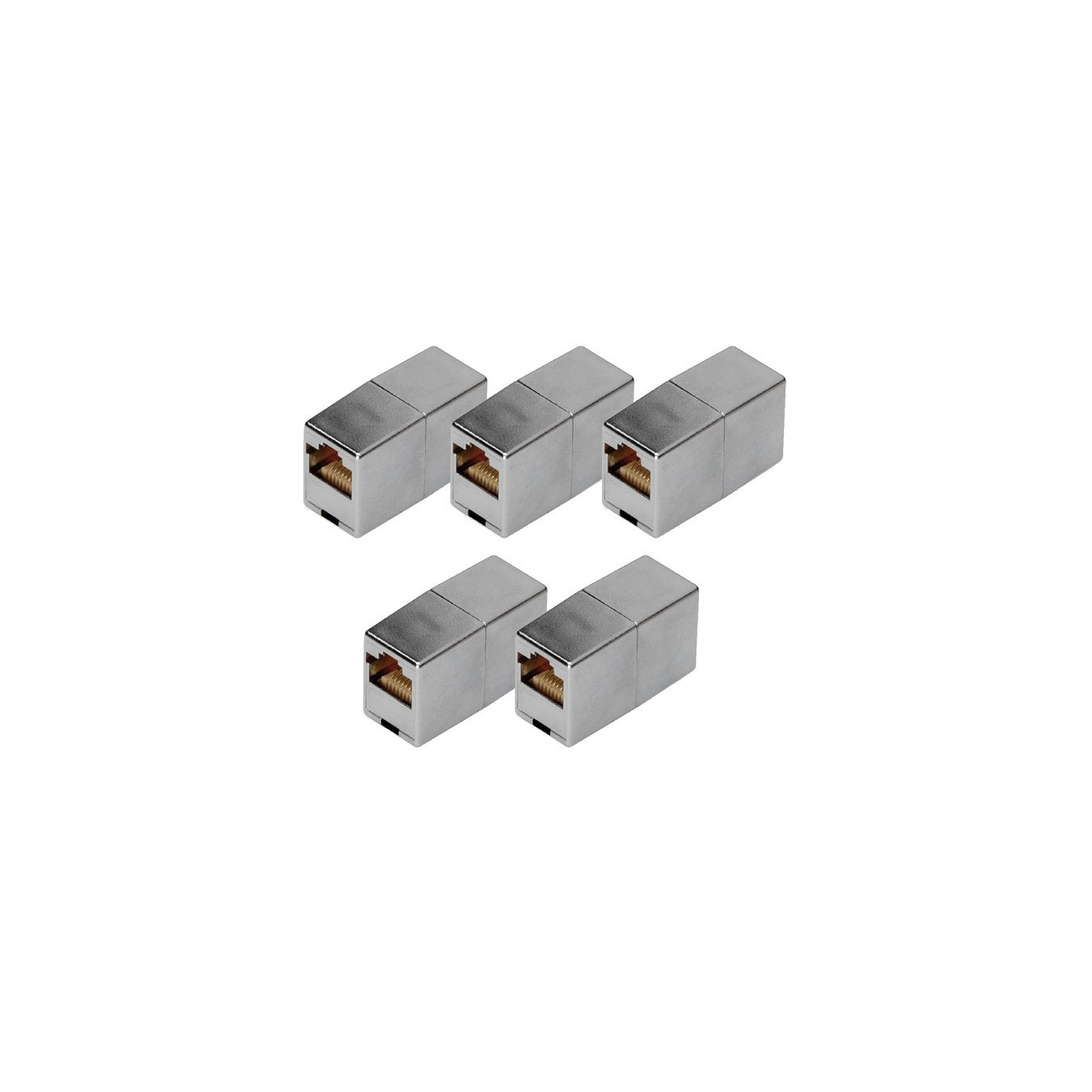 Cat.5e modular coupling, 5 pieces — Buy in Cyprus with Fast Delivery