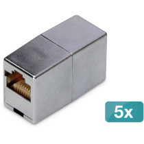 Cat.5e modular coupling, 5 pieces — Buy in Cyprus with Fast Delivery