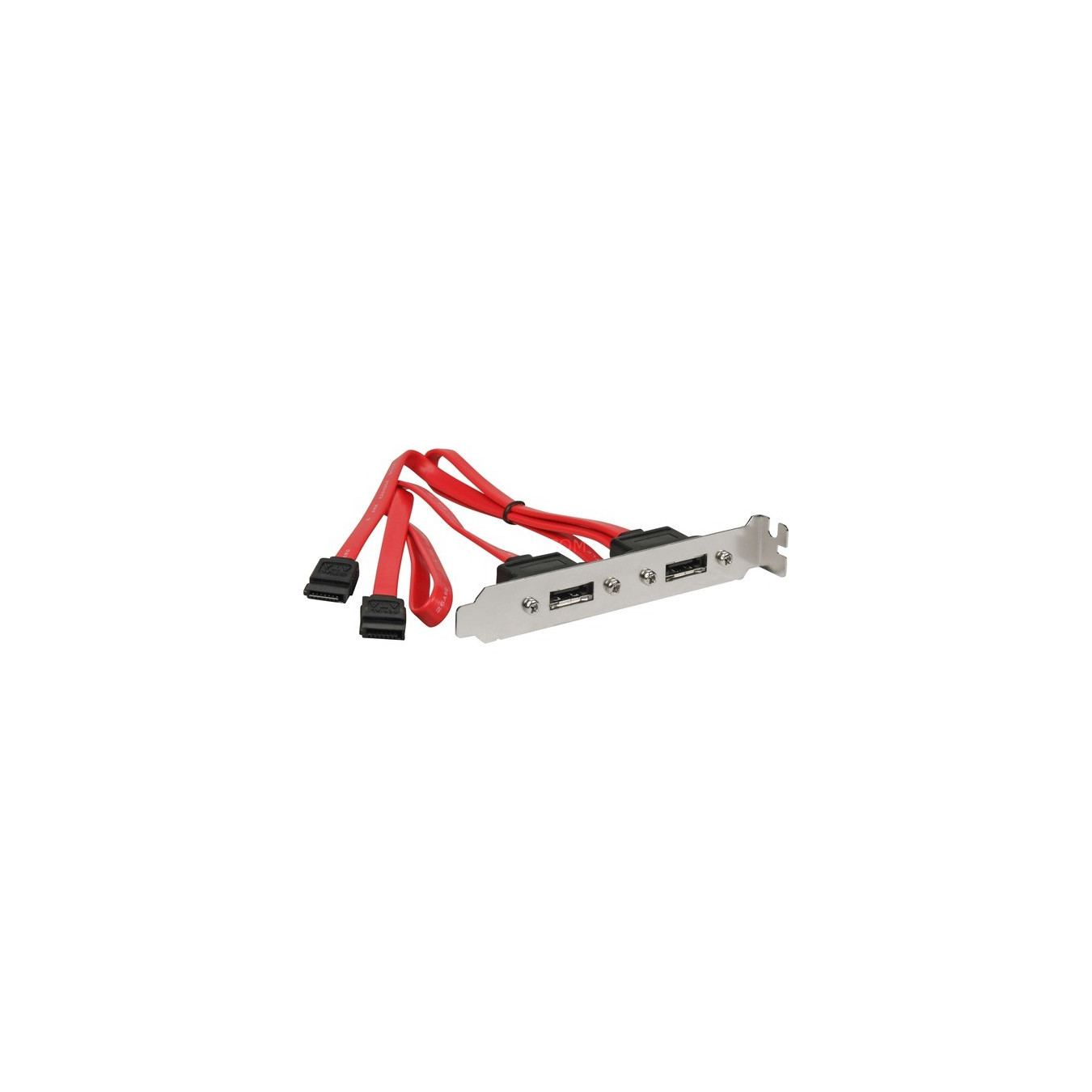 Delock SATA to eSATA Slot Bracket 2-Port – PCI | Armenius Store