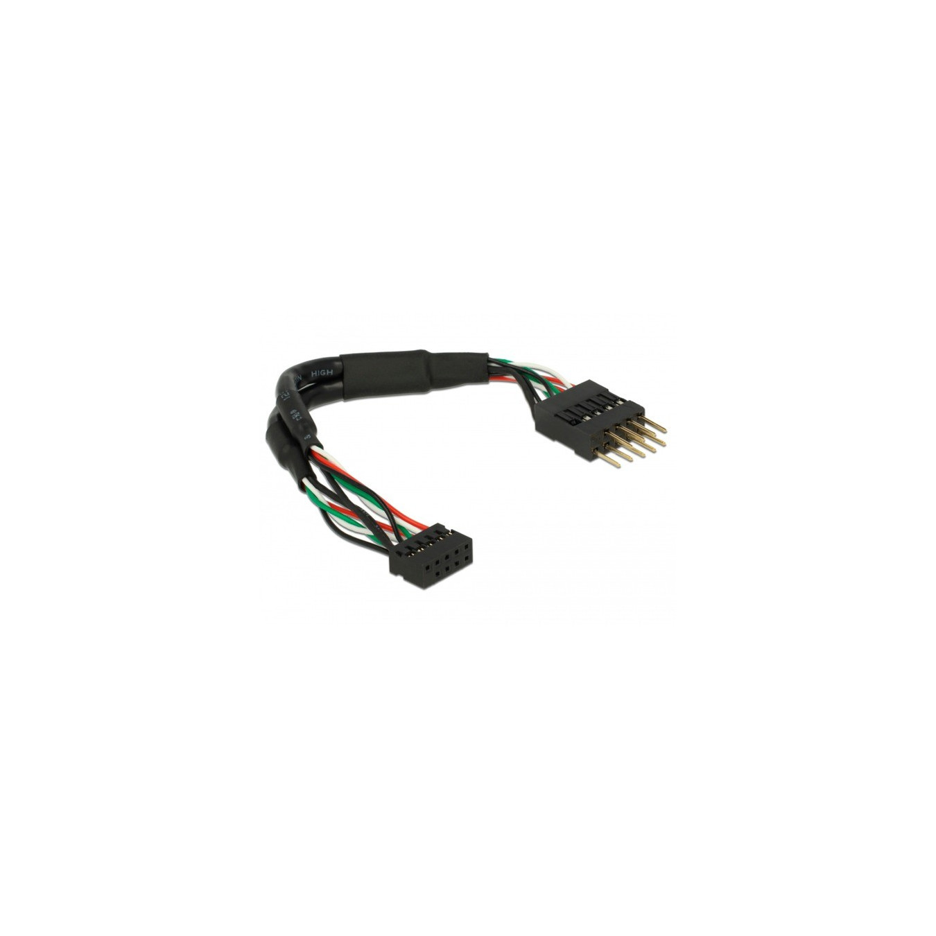 USB 2.0 cable, 10 pin header female to 10 pin header male — Buy in Cyprus with Fast Delivery