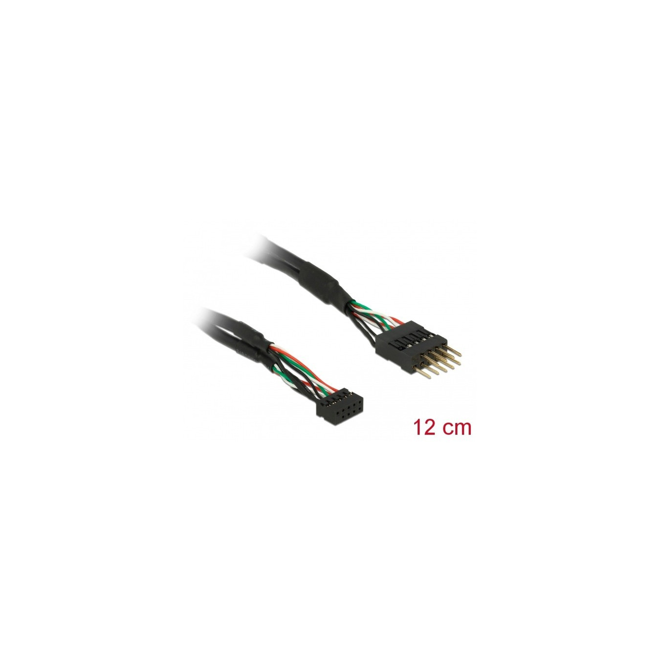 USB 2.0 cable, 10 pin header female to 10 pin header male — Buy in Cyprus with Fast Delivery