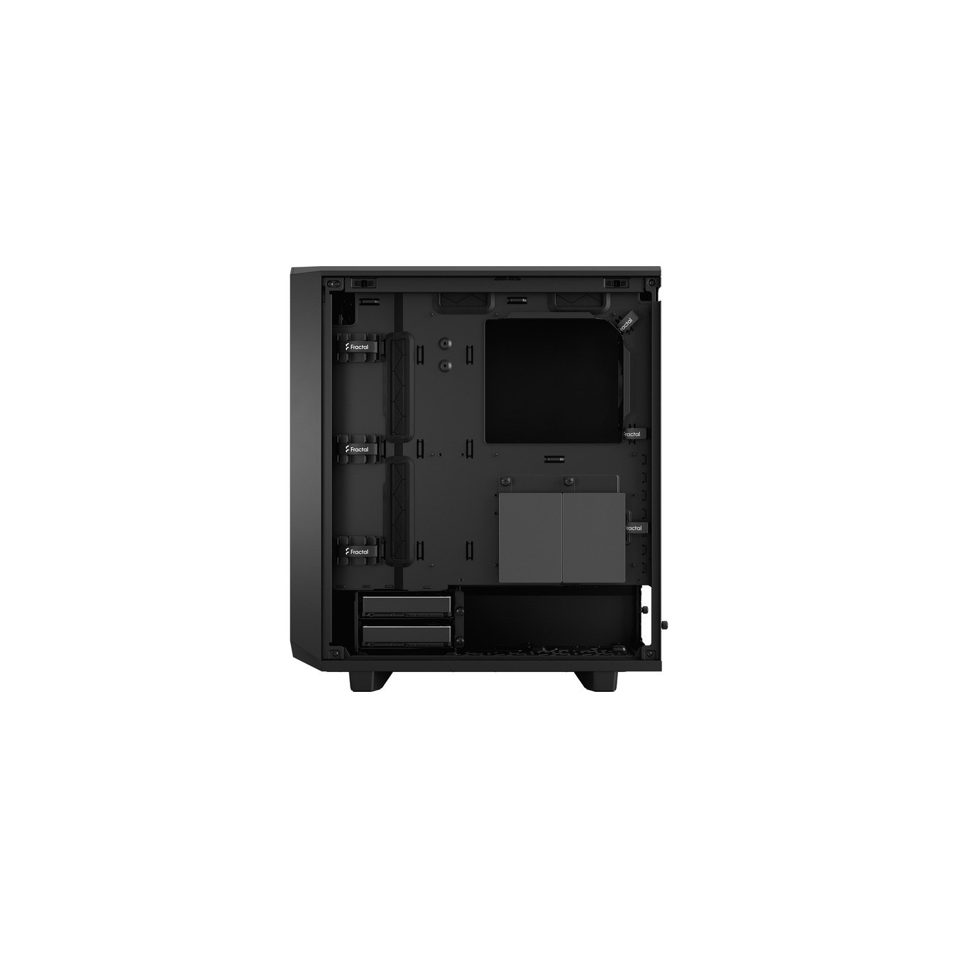 Meshify 2 Compact Black Solid, Tower-Gehäuse — Buy in Cyprus with Fast Delivery