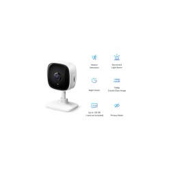 Buy TP-Link Tapo C100 - 1080p Indoor Wi-Fi Camera - White, Night Vision, 2‑Way... in Cyprus, Nicosia, Limassol, Larnaka, Pafos