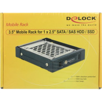 3.5' removable frame for 1x 2.5' SATA SAS HDD SSD — Buy in Cyprus with Fast Delivery — Armenius Store Cyprus