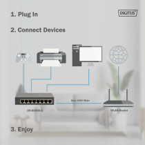 8-Port Gigabit, Switch — Buy in Cyprus with Fast Delivery