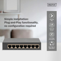 8-Port Gigabit, Switch — Buy in Cyprus with Fast Delivery