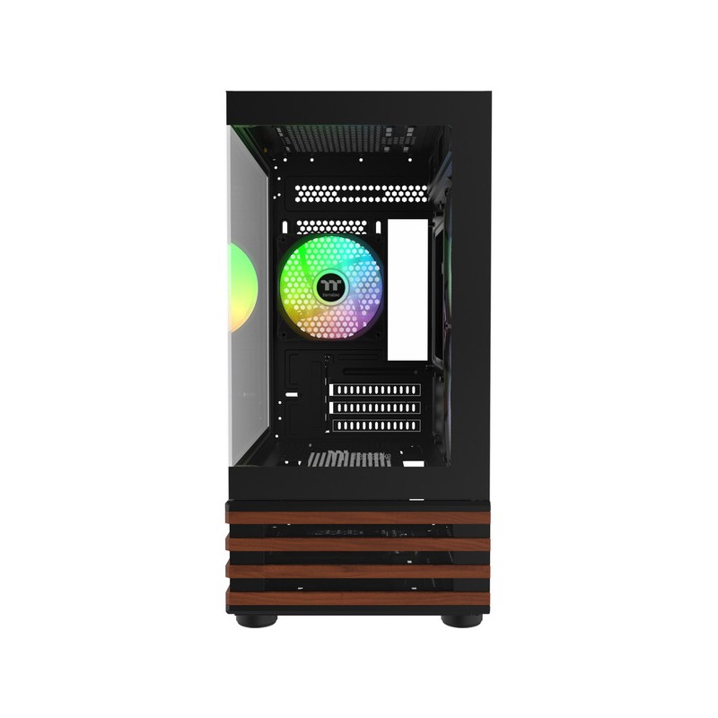 Thermaltake View 170 WS ARGB - µATX Mini Tower PC Case with Wood Accent - CA-1Z4-00M1WN-WS (Boxed)