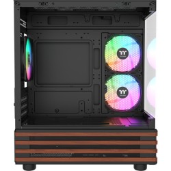 Thermaltake View 170 WS ARGB - µATX Mini Tower PC Case with Wood Accent - CA-1Z4-00M1WN-WS (Boxed)