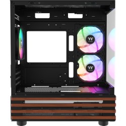 Thermaltake View 170 WS ARGB - µATX Mini Tower PC Case with Wood Accent - CA-1Z4-00M1WN-WS (Boxed)