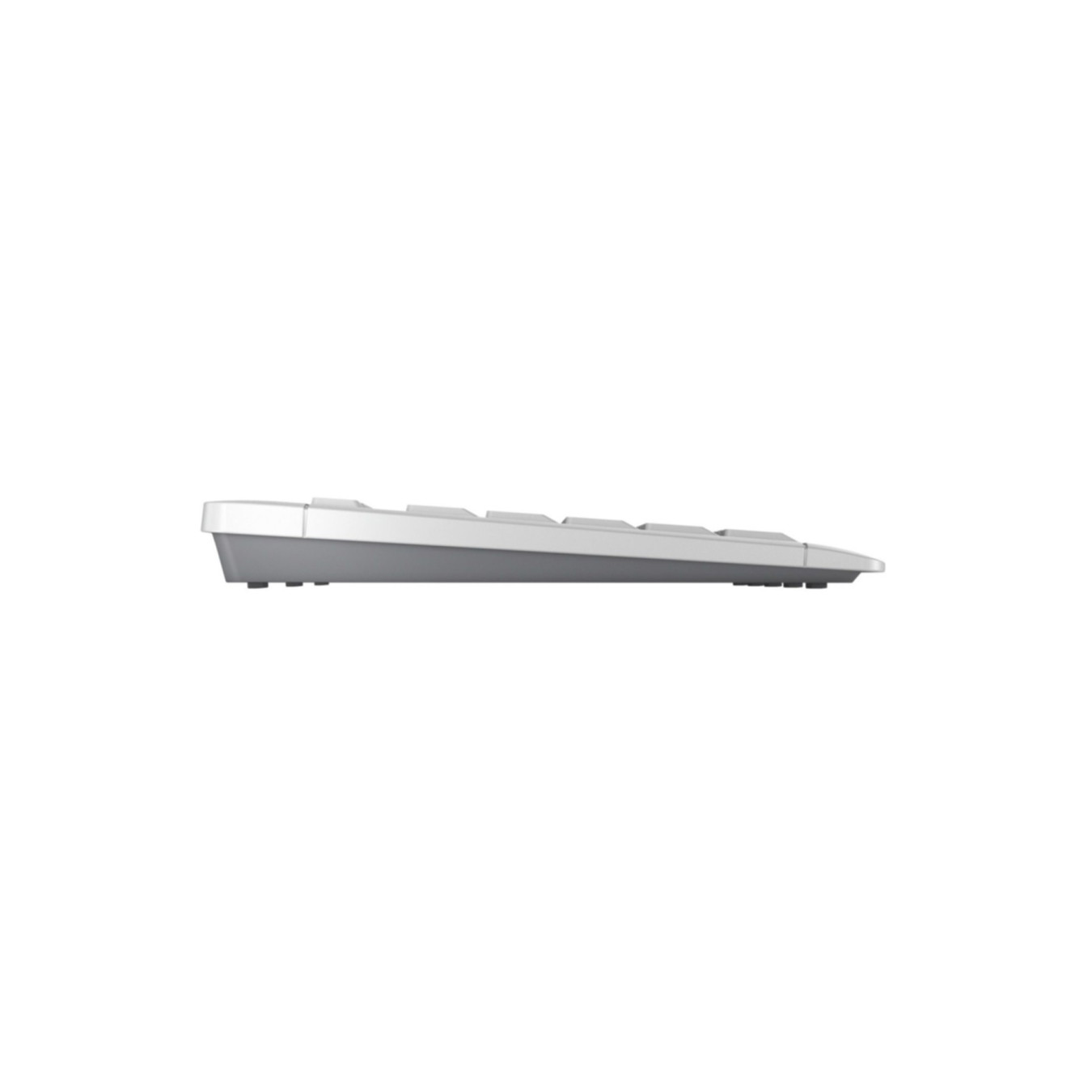 CHERRY Stream Desktop Comfort - JD-8550DE-0 - Wireless Ergonomic Keyboard & Mouse Combo (White, DE)