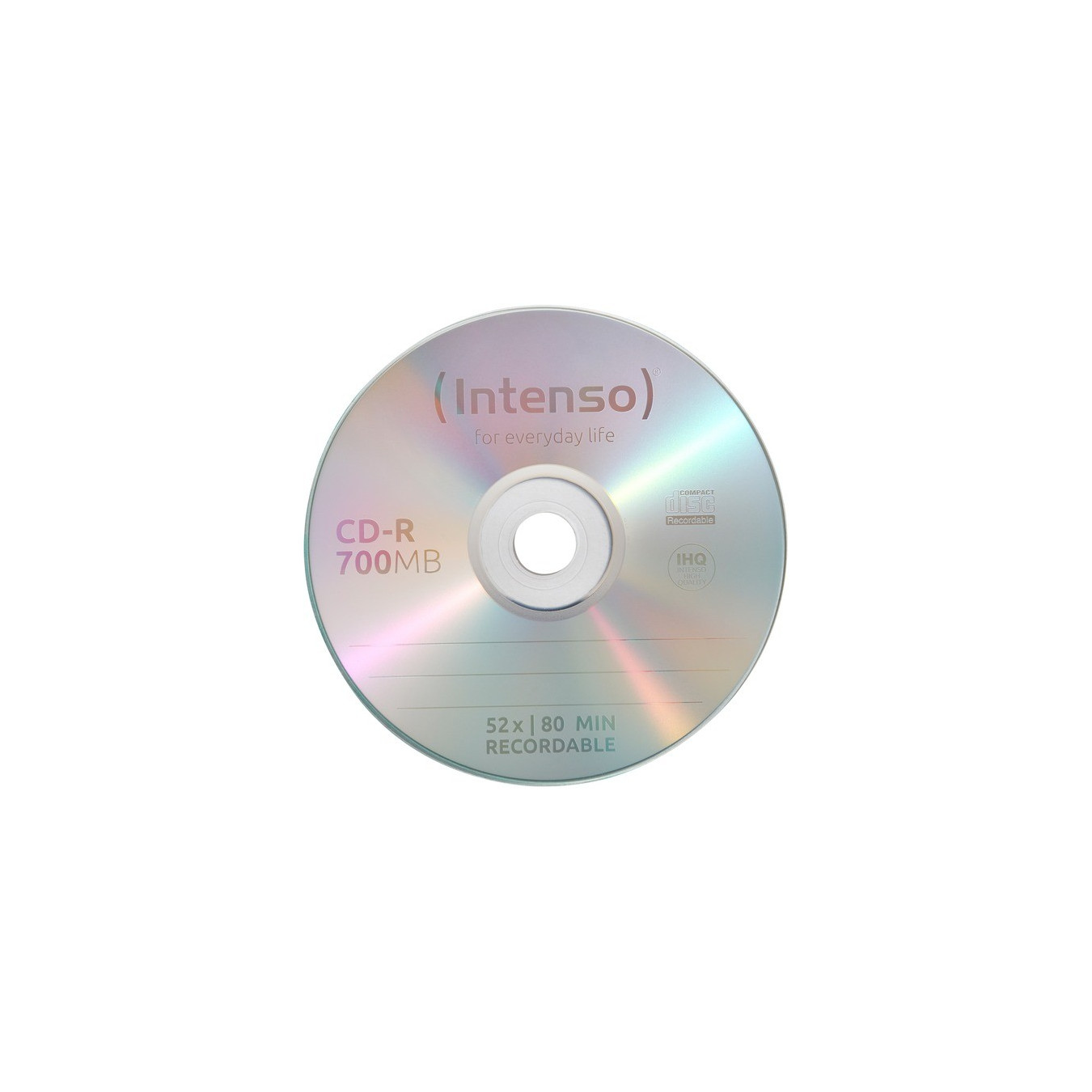 Intenso CD-R 700 MB 52x Blank Discs 100-Pack – 80 Minutes | Armenius Store