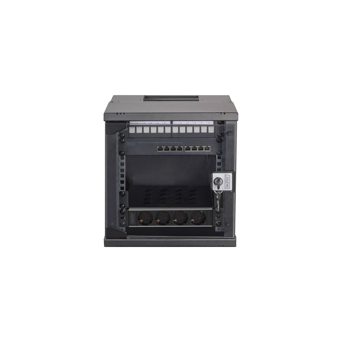 Network set SOHO Pro 10' 315x300 mm (WxD), IT cabinet — Buy in Cyprus with Fast Delivery