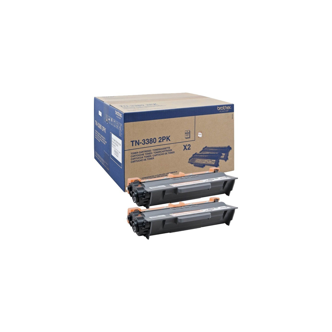 Toner schwarz TN-3380TWIN — Buy in Cyprus with Fast Delivery