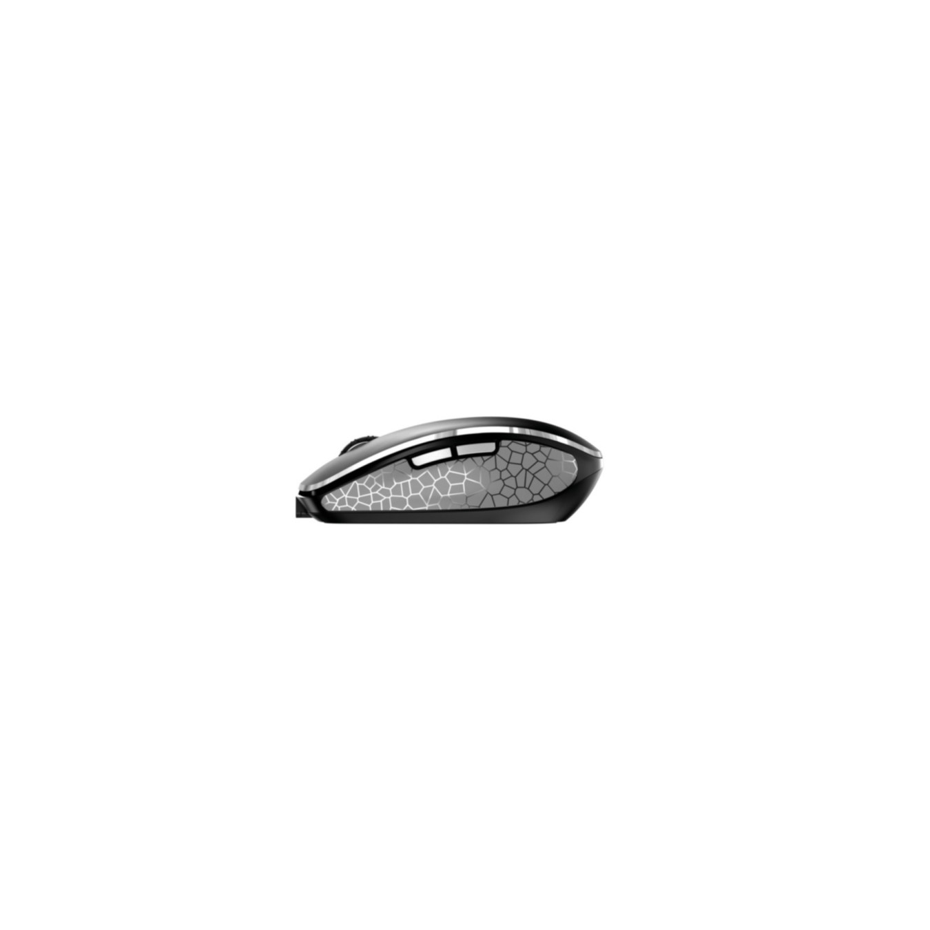 CHERRY MW 8C Advanced - Wireless Ambidextrous Mouse - Black/Grey, RF + Bluetooth, 3000 DPI, USB-C Rechargeable