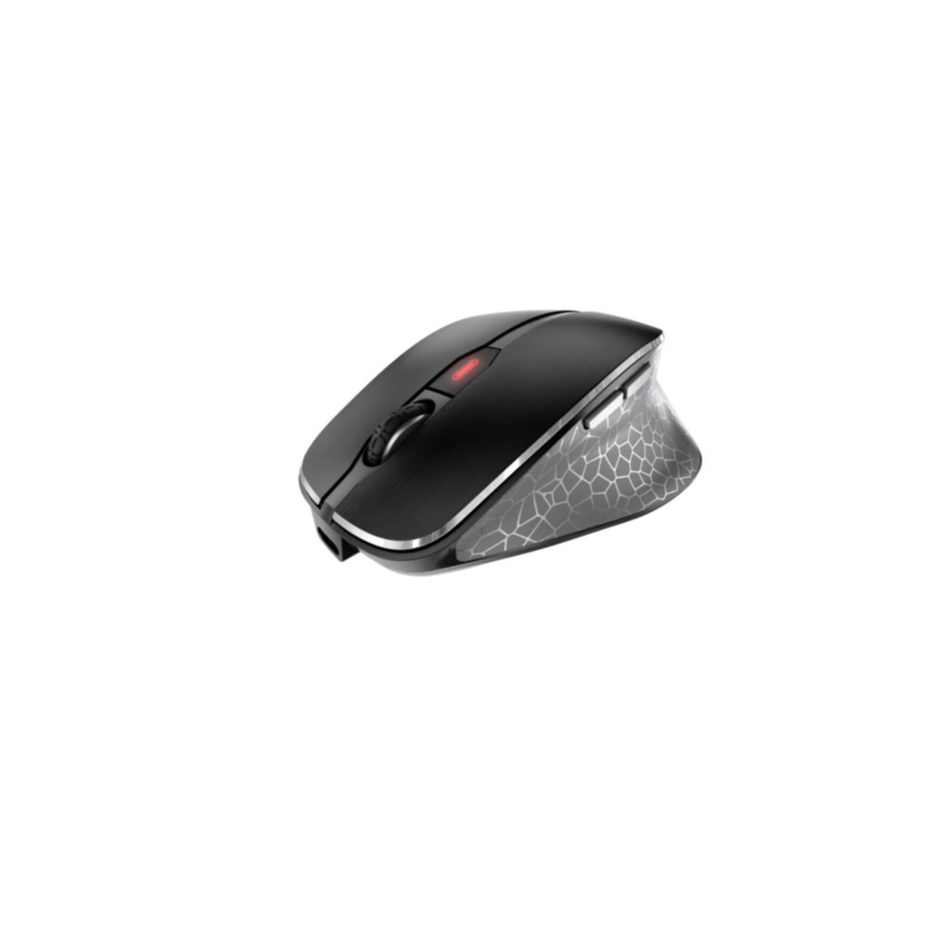 Cherry MW 8C ERGO - JW-8600 - Ergonomic Right-Hand Wireless Mouse, Black/Grey, 3000 DPI, 2.4GHz & Bluetooth, USB-C Rechargeable