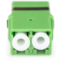 Fiber optic coupling, duplex, LC APC to LC APC socket, single mode OS2 — Buy in Cyprus with Fast Delivery