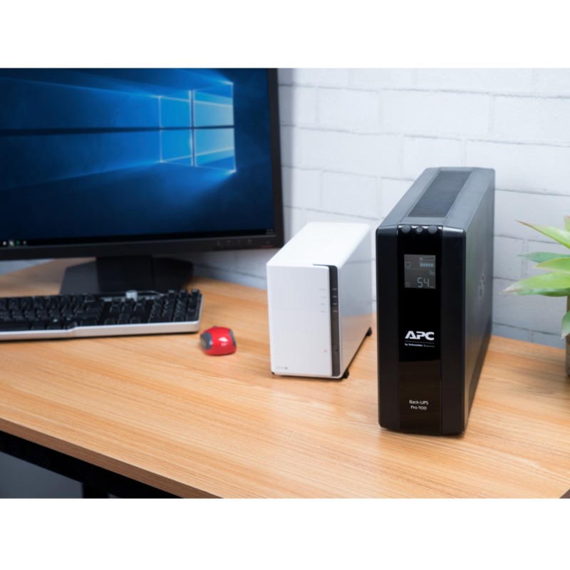 Buy APC Back-UPS BR900MI - 0.9 kVA (540W) Line-Interactive UPS - 230V, Black, LCD in Cyprus, Nicosia, Limassol, Larnaka, Pafos