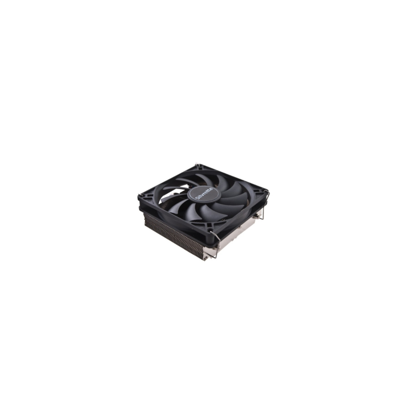 Alpenföhn Silvretta Low-Profile CPU Cooler - 45mm Height, 92mm PWM Fan, Black — Buy in Cyprus with Fast Delivery