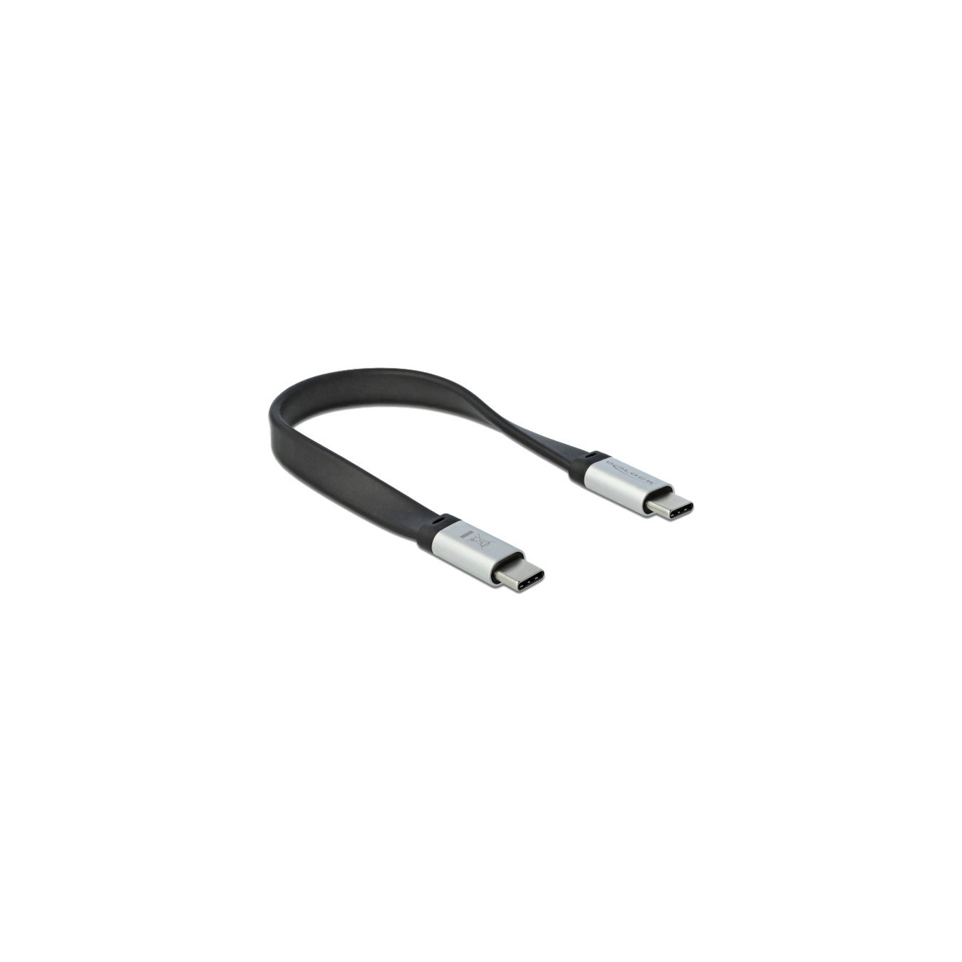 USB 3.2 Gen 2 flat cable, USB-C male to USB-C male — Buy in Cyprus with Fast Delivery