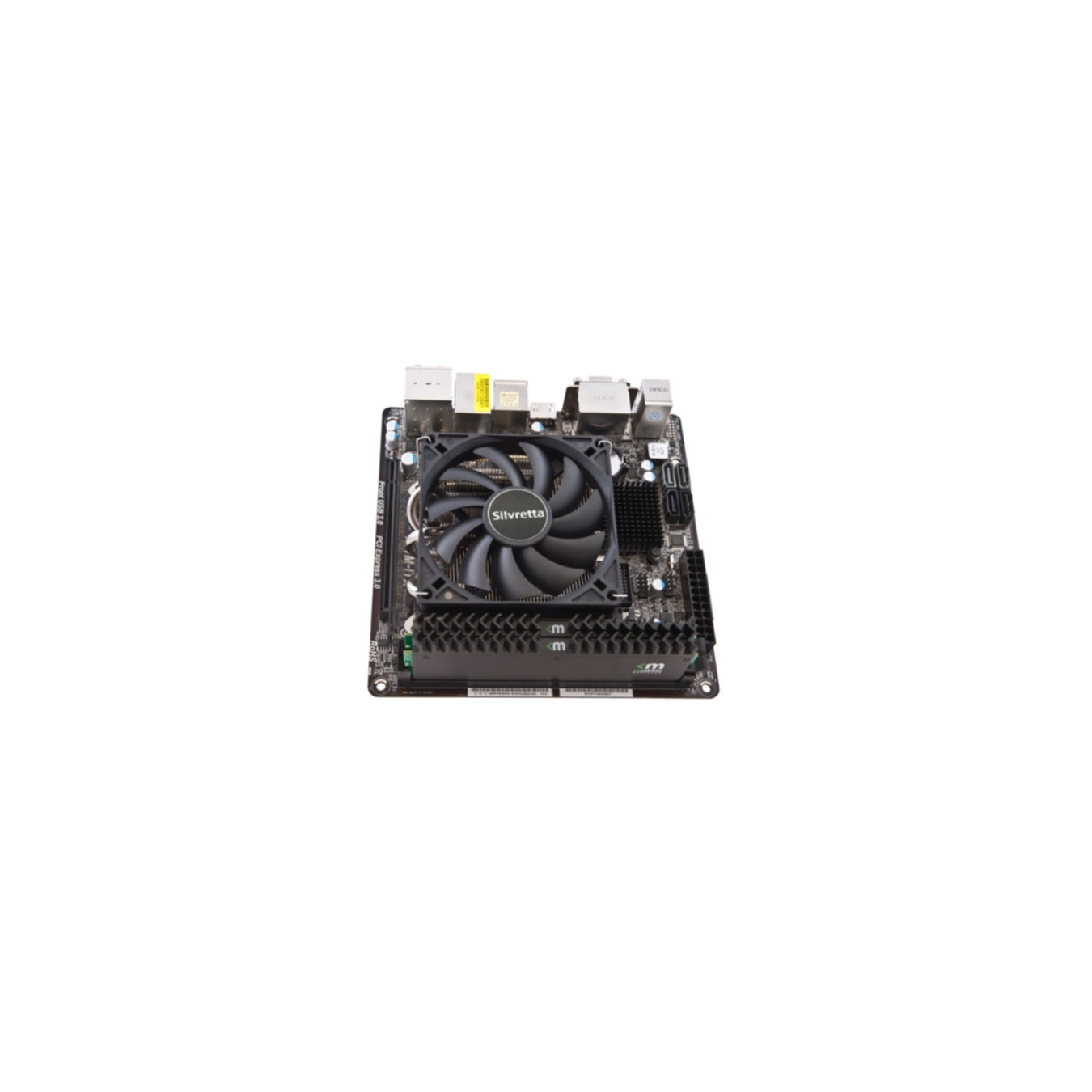 Alpenföhn Silvretta Low-Profile CPU Cooler - 45mm Height, 92mm PWM Fan, Black — Buy in Cyprus with Fast Delivery