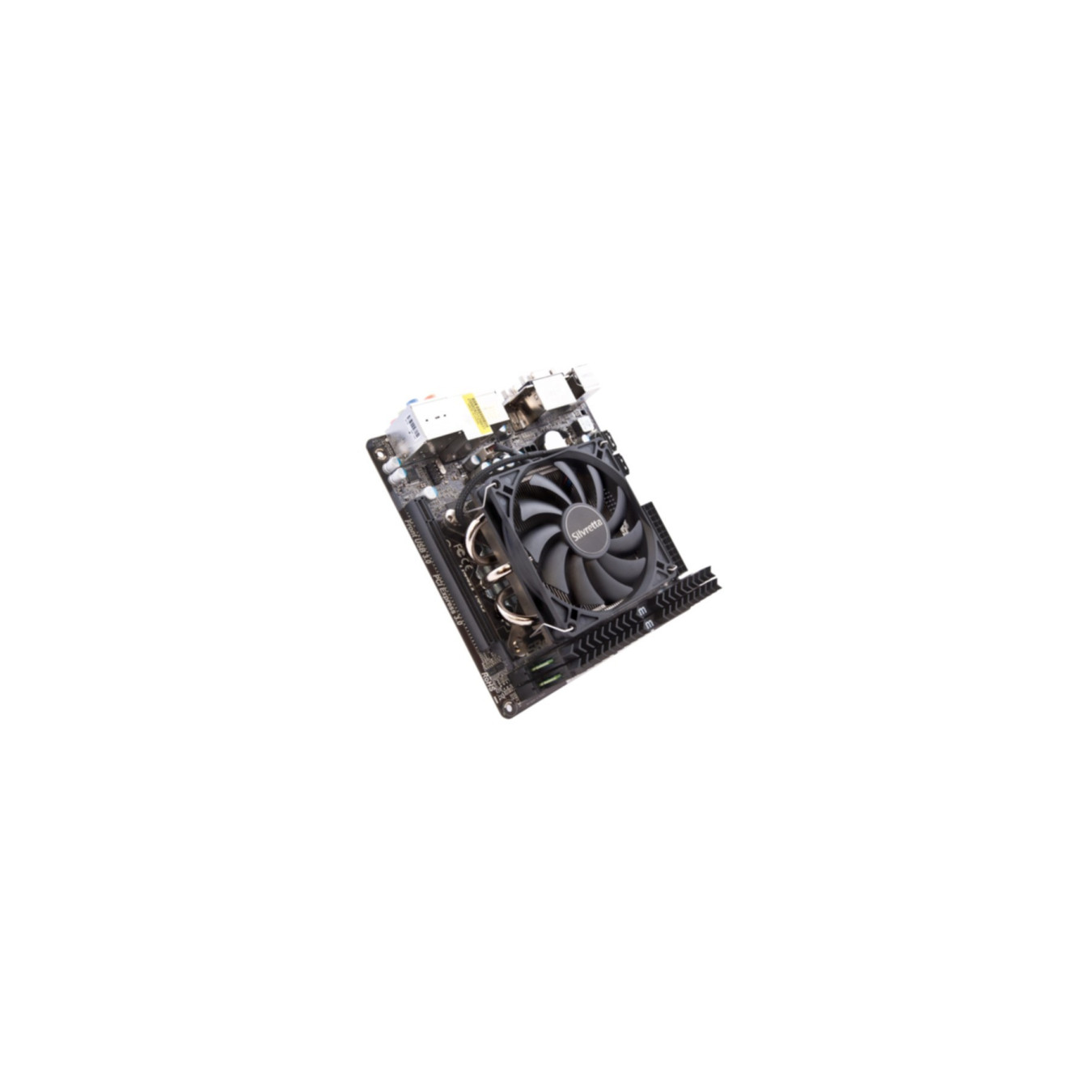 Alpenföhn Silvretta Low-Profile CPU Cooler - 45mm Height, 92mm PWM Fan, Black — Buy in Cyprus with Fast Delivery