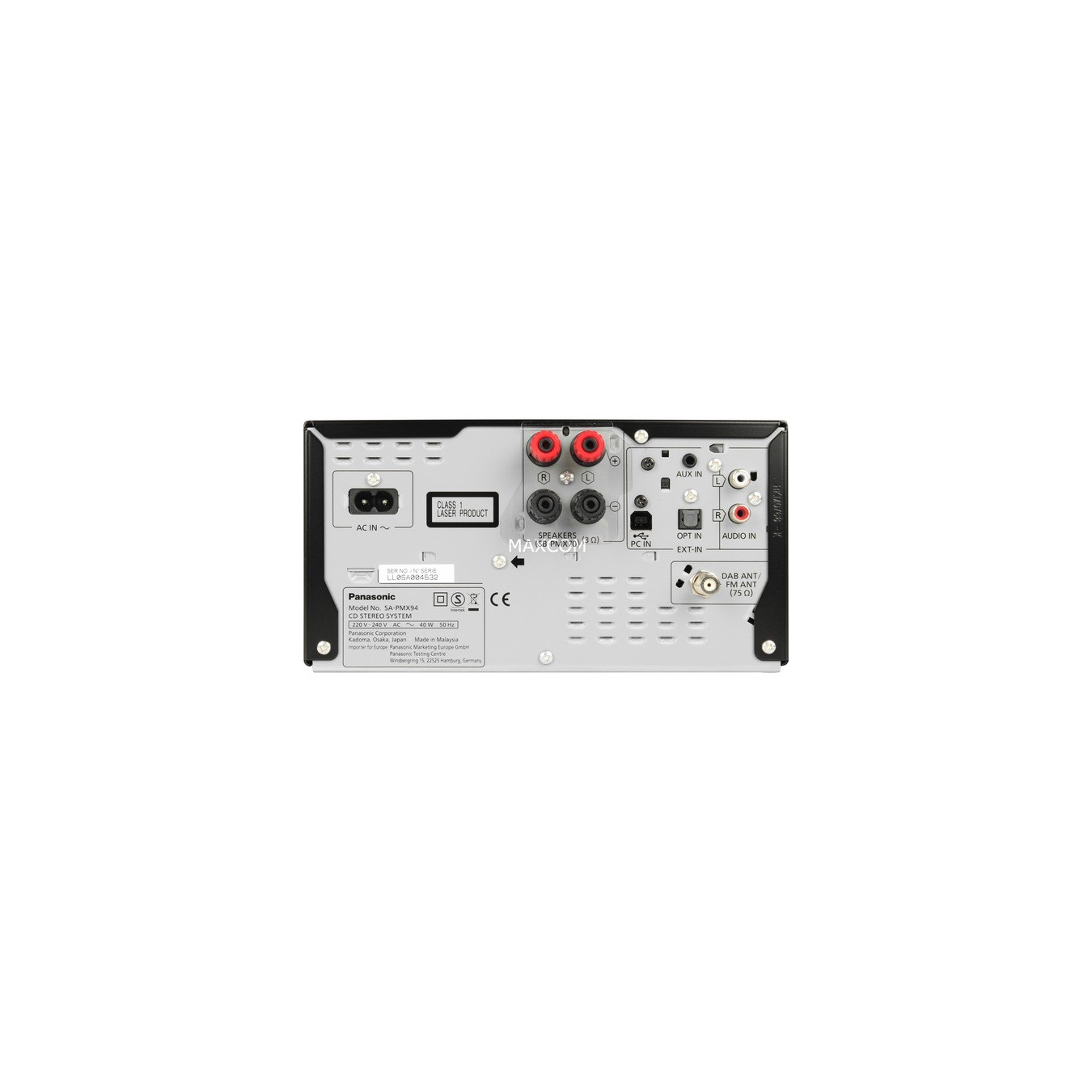 SC-PMX94EG-K, compact system — Buy in Cyprus with Fast Delivery