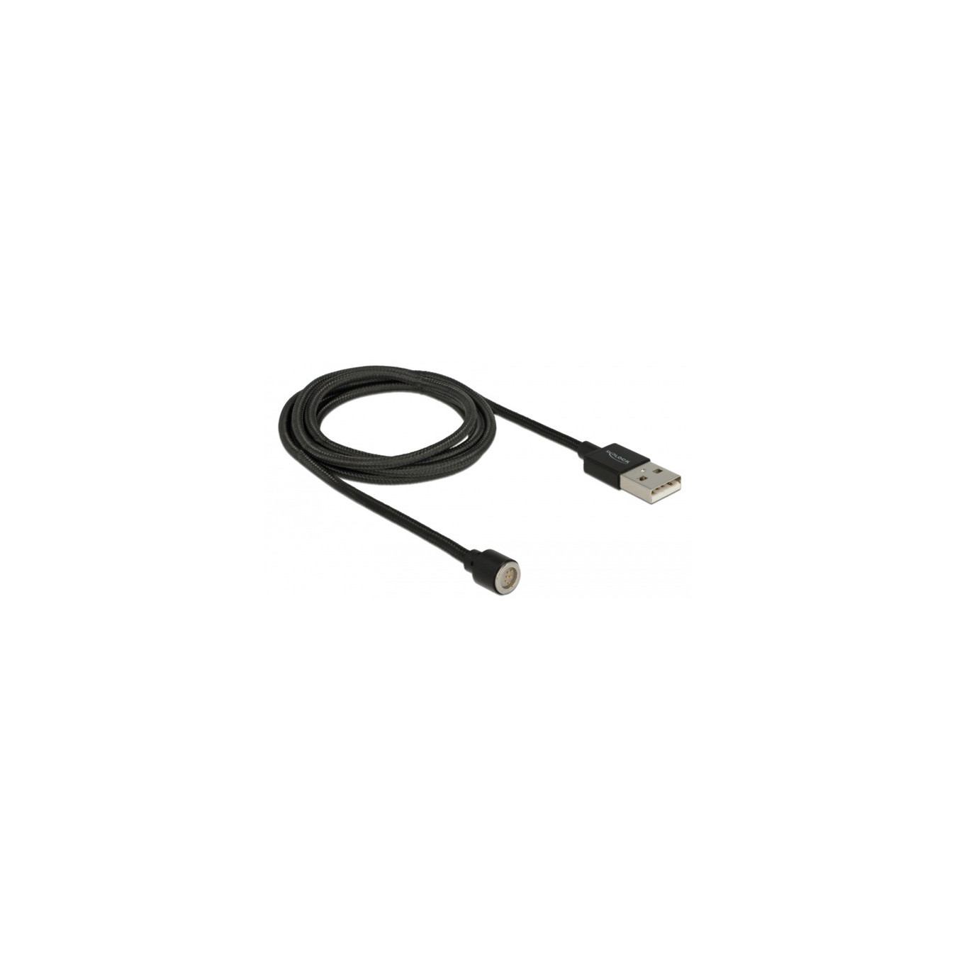 USB 2.0 magnetic data and charging cable, USB-A plug to magnetic connection — Buy in Cyprus with Fast Delivery