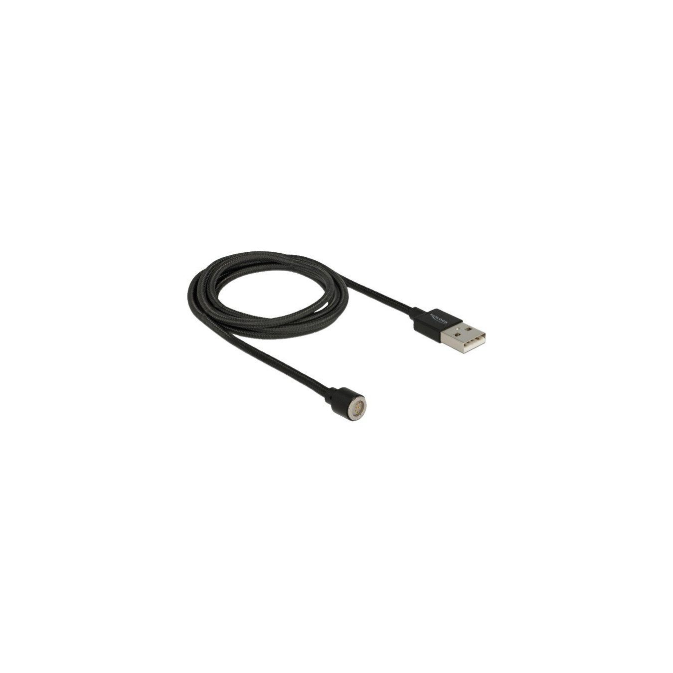 USB 2.0 magnetic data and charging cable, USB-A plug to magnetic connection — Buy in Cyprus with Fast Delivery