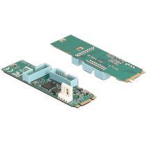 Converter M.2 Key B+M connector to 4 x USB 5 Gbps Type-A, interface extension — Buy in Cyprus with Fast Delivery