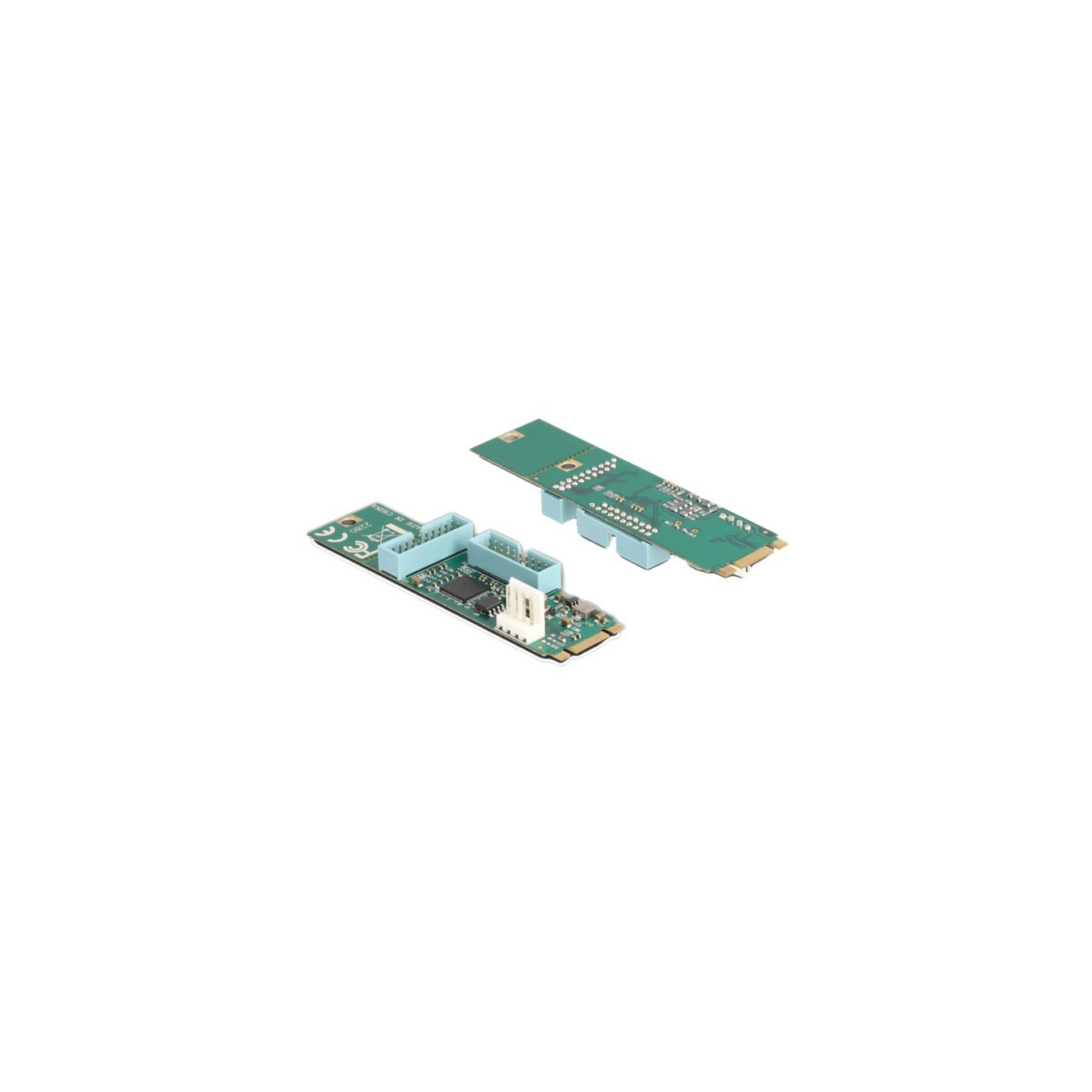 Converter M.2 Key B+M connector to 4 x USB 5 Gbps Type-A, interface extension — Buy in Cyprus with Fast Delivery