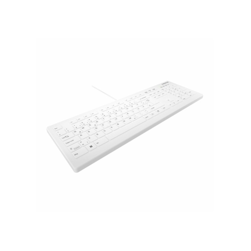 Buy Medical Disinfectable Keyboard - AK-C8112 - Wired White, Full Layout, IP68 M... in Cyprus, Nicosia, Limassol, Larnaka, Pafos
