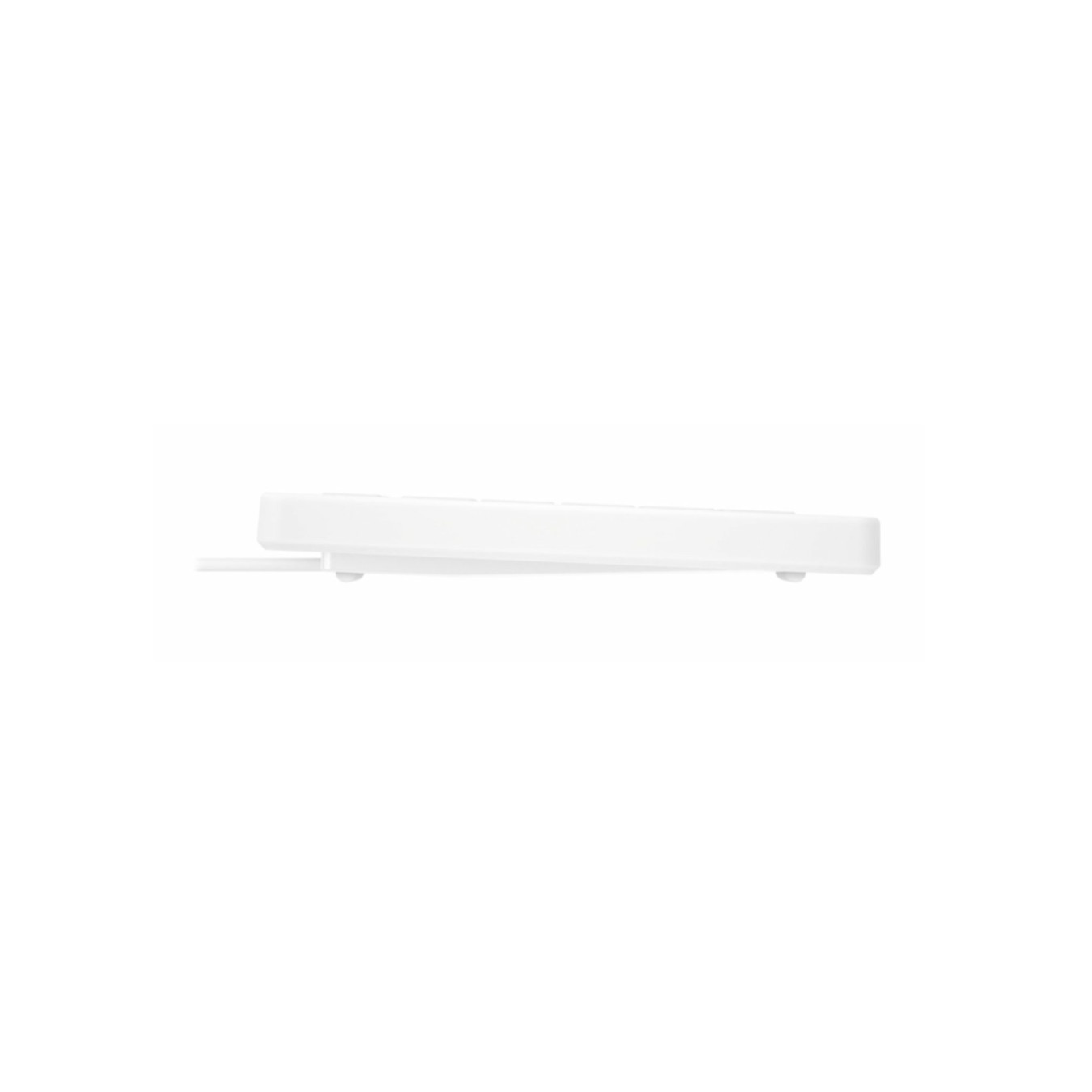 Medical Disinfectable Keyboard - AK-C8112 - Wired White, Full Layout, IP68 Membrane / Autoclavable Cover
