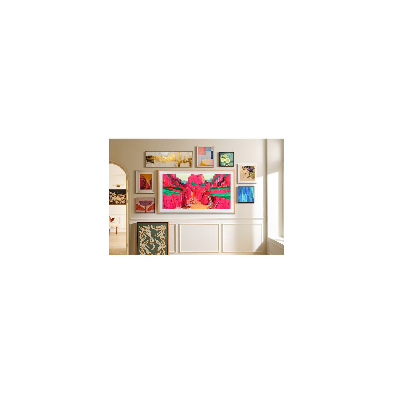 GQ65LS03FWUXZG The Frame Pro, QLED TV — Buy in Cyprus with Fast Delivery