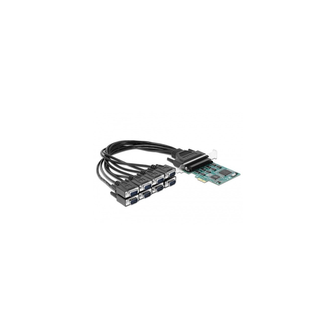 PCIe card to 8xSerial RS-232 DB9, interface card — Buy in Cyprus with Fast Delivery