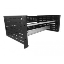 19′′ DIN rail holder 4 HE, installation rails — Buy in Cyprus with Fast Delivery