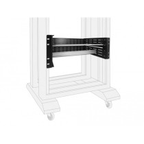 19′′ DIN rail holder 4 HE, installation rails — Buy in Cyprus with Fast Delivery