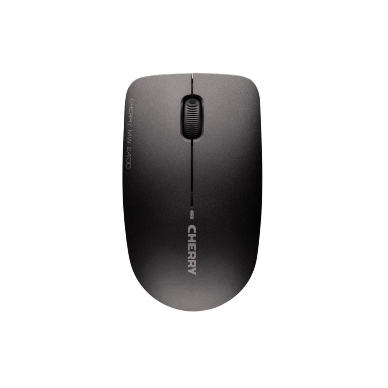 Cherry MW2400 Wireless Mouse - JW-0710-2 - Ambidextrous, 1200 DPI, 2.4GHz Nano Receiver, Black