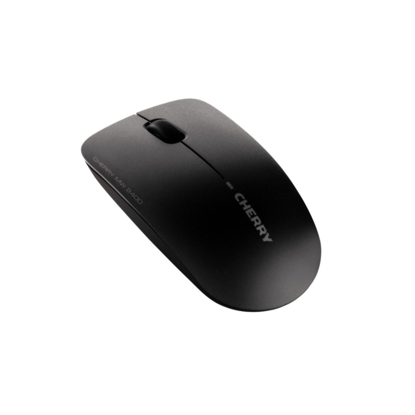 Cherry MW2400 Wireless Mouse - JW-0710-2 - Ambidextrous, 1200 DPI, 2.4GHz Nano Receiver, Black