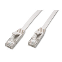 Cat6a RJ45 Patch Cable - 2m - White, 10 Gbps, Gold-Plated Connectors — Buy in Cyprus with Fast Delivery