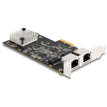 PCI Express x2 Karte zu 2 x RJ45, LAN-Adapter — Buy in Cyprus with Fast Delivery
