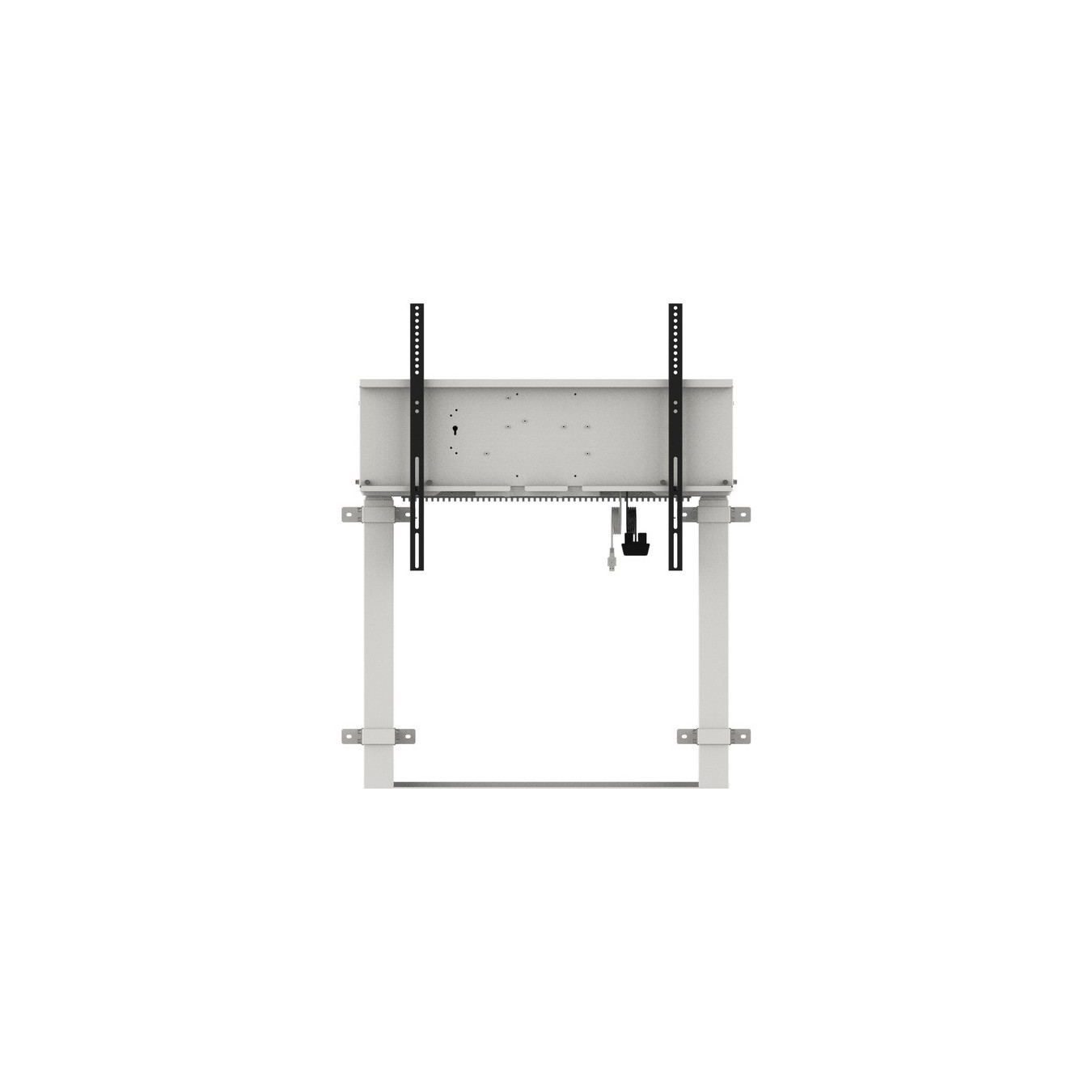 Electric stationary pylon system MD-WLIFT2031-W1, monitor holder — Buy in Cyprus with Fast Delivery