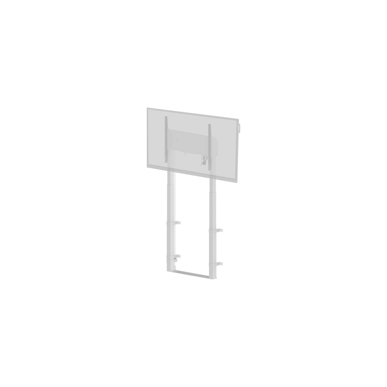 Electric stationary pylon system MD-WLIFT2031-W1, monitor holder — Buy in Cyprus with Fast Delivery