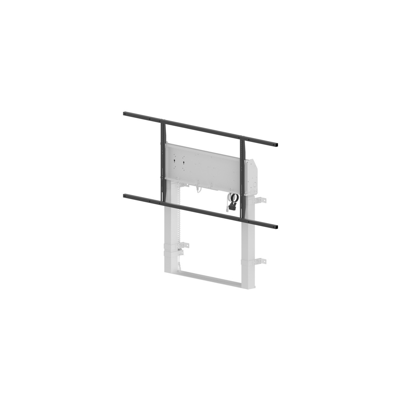 Electric stationary pylon system MD-WLIFT2031-W1, monitor holder — Buy in Cyprus with Fast Delivery