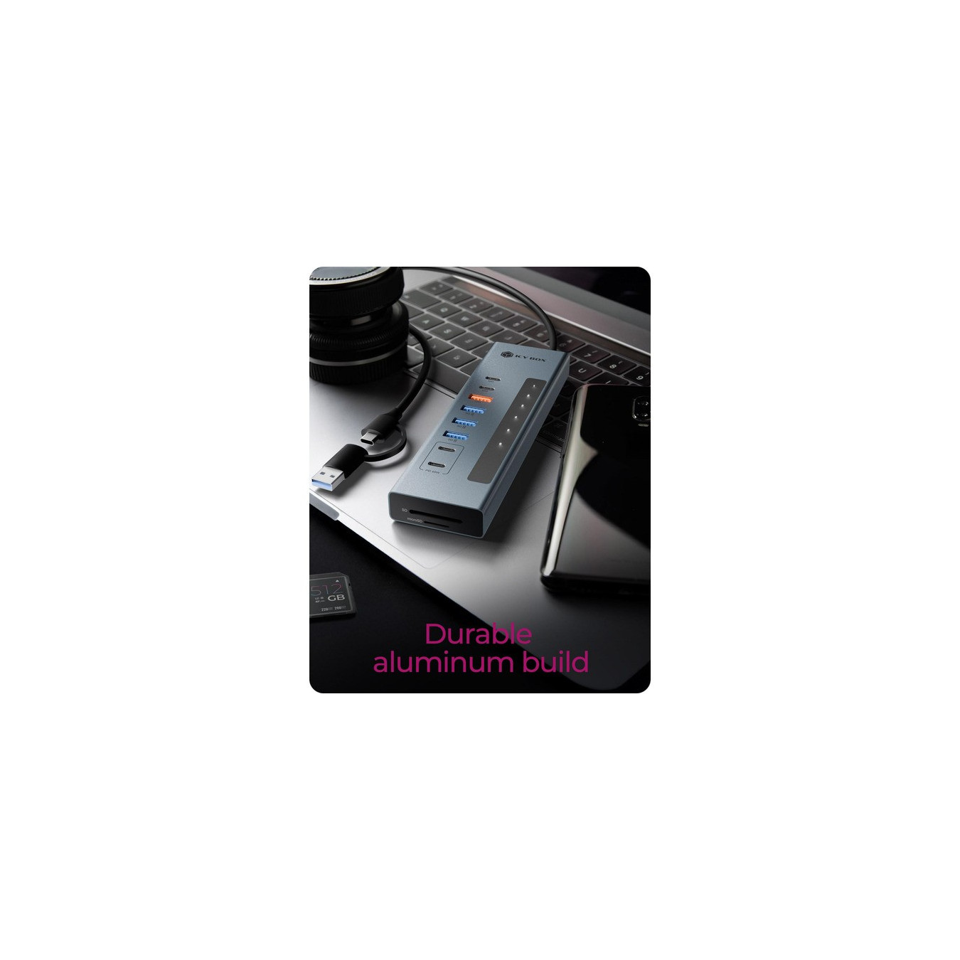 IB-HUB1742CR-C2PD, Dockingstation — Buy in Cyprus with Fast Delivery