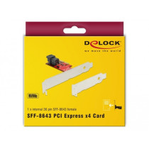 PCIe x4 Card to 1x SFF-8643 NVMe, Controller — Buy in Cyprus with Fast Delivery