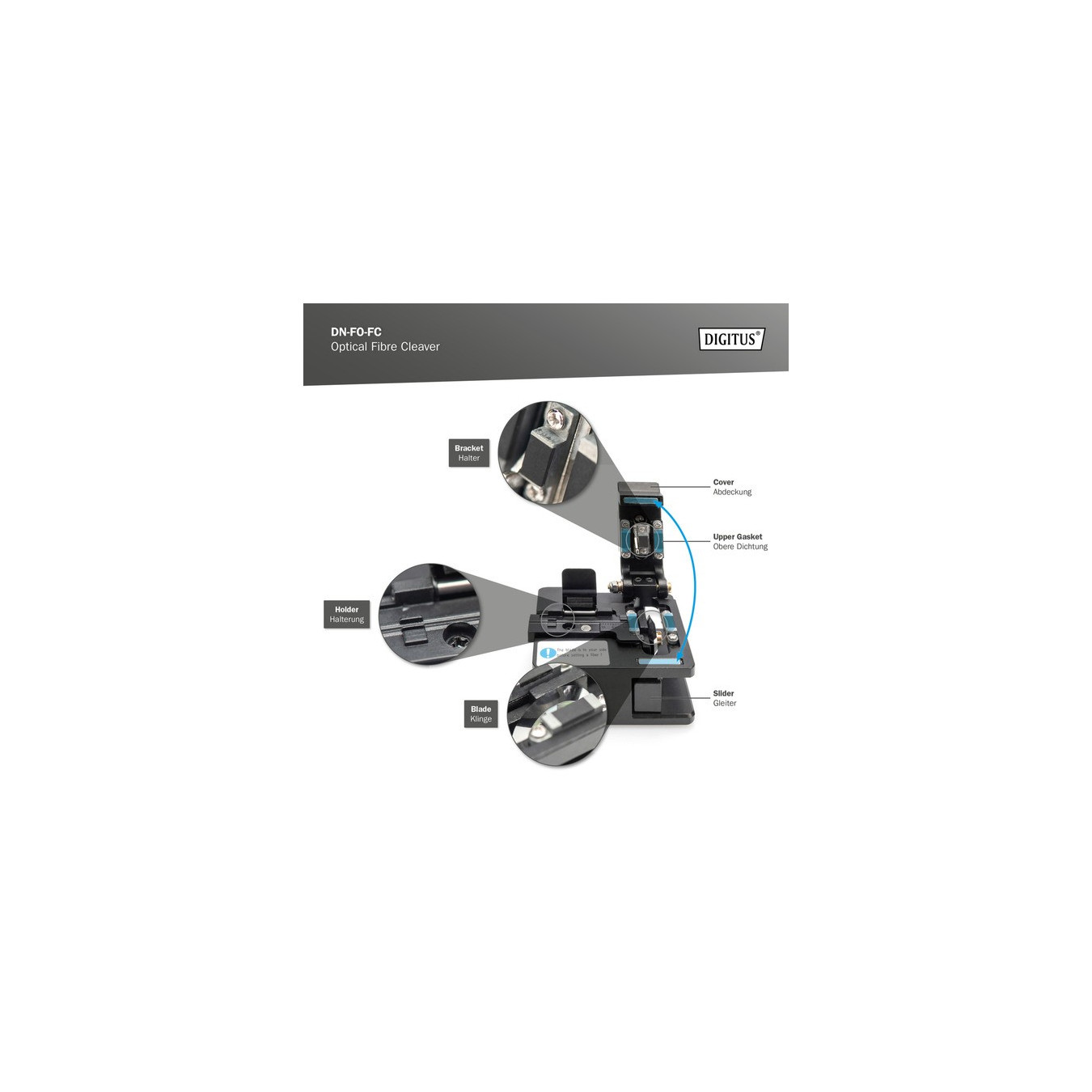 Fiber optic cutting device, assembly tool — Buy in Cyprus with Fast Delivery