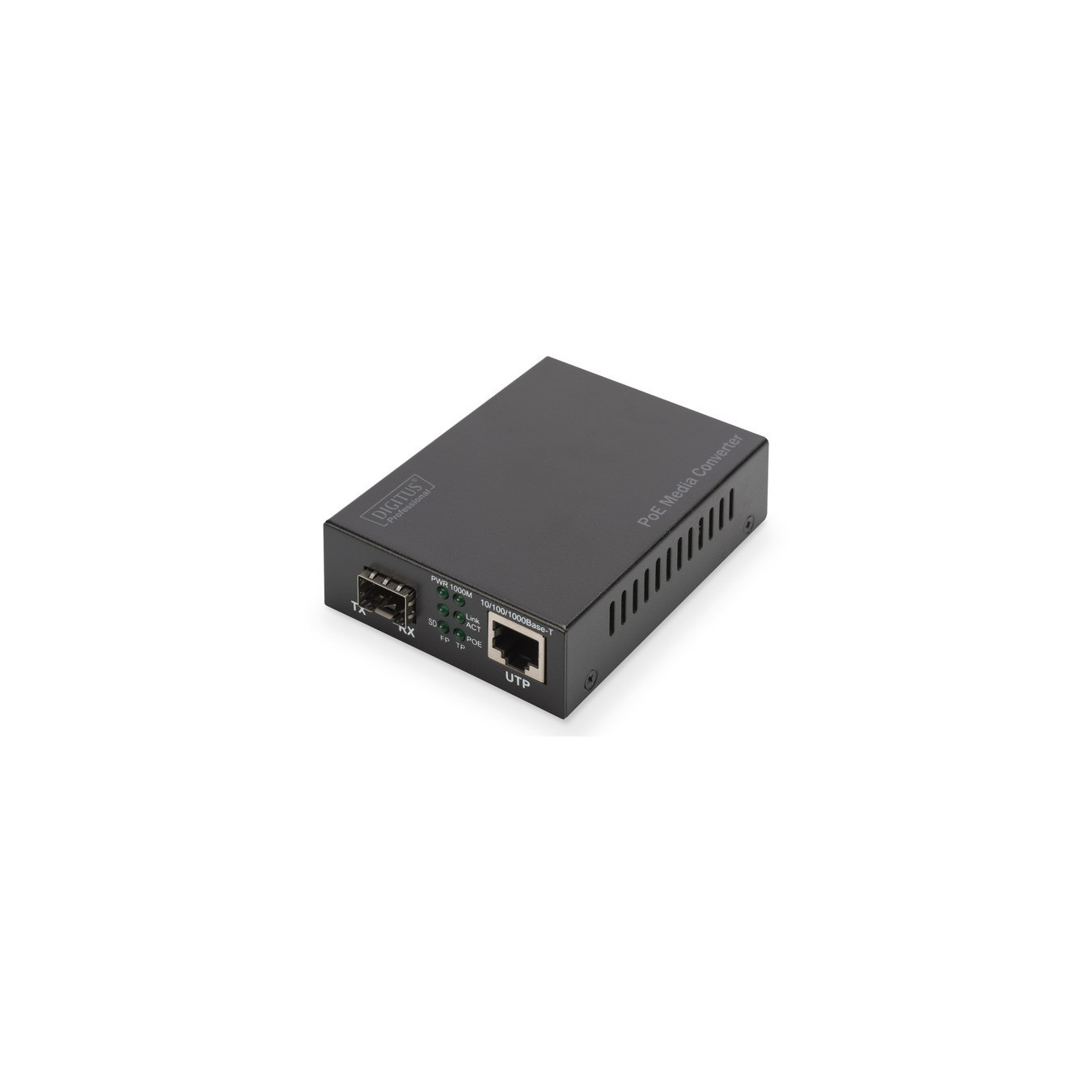 Gigabit PoE Media Converter, RJ45 SFP, PSE — Buy in Cyprus with Fast Delivery