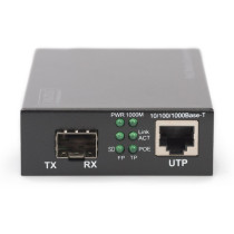 Gigabit PoE Media Converter, RJ45 SFP, PSE — Buy in Cyprus with Fast Delivery